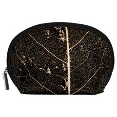 Vein Skeleton Of Leaf Accessory Pouches (large)  by BangZart