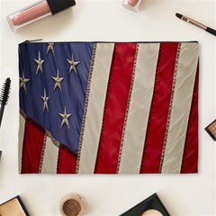 Usa Flag Cosmetic Bag (xl) by BangZart