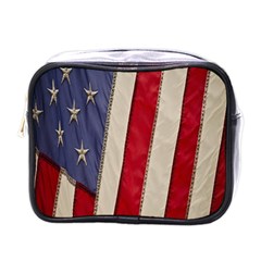 Usa Flag Mini Toiletries Bags by BangZart