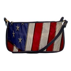 Usa Flag Shoulder Clutch Bags by BangZart