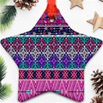 Tribal Seamless Aztec Pattern Ornament (Star) Front