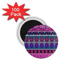 Tribal Seamless Aztec Pattern 1 75  Magnets (100 Pack)  by BangZart