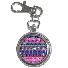 Tribal Seamless Aztec Pattern Key Chain Watches by BangZart