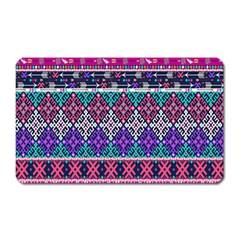 Tribal Seamless Aztec Pattern Magnet (rectangular) by BangZart