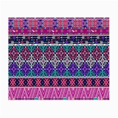 Tribal Seamless Aztec Pattern Small Glasses Cloth by BangZart