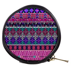 Tribal Seamless Aztec Pattern Mini Makeup Bags by BangZart