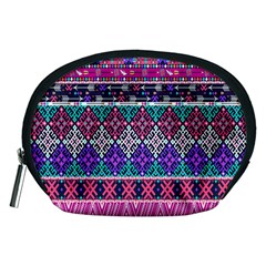 Tribal Seamless Aztec Pattern Accessory Pouches (medium)  by BangZart