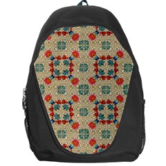 Traditional Scandinavian Pattern Backpack Bag by BangZart