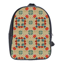 Traditional Scandinavian Pattern School Bags (xl)  by BangZart