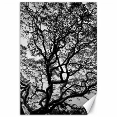 Tree Fractal Canvas 12  X 18   by BangZart