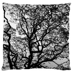 Tree Fractal Large Cushion Case (one Side) by BangZart