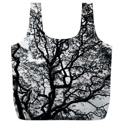 Tree Fractal Full Print Recycle Bags (l)  by BangZart