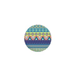 Tribal Print 1  Mini Buttons by BangZart