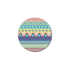 Tribal Print Golf Ball Marker (10 Pack) by BangZart