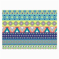 Tribal Print Large Glasses Cloth (2-side) by BangZart