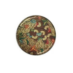 Traditional Batik Art Pattern Hat Clip Ball Marker by BangZart