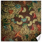 Traditional Batik Art Pattern Canvas 12  x 12   11.4 x11.56  Canvas - 1