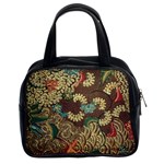 Traditional Batik Art Pattern Classic Handbags (2 Sides) Front