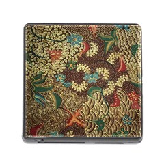 Traditional Batik Art Pattern Memory Card Reader (square) by BangZart