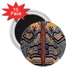 Traditional Batik Indonesia Pattern 2 25  Magnets (10 Pack)  by BangZart