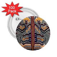 Traditional Batik Indonesia Pattern 2 25  Buttons (100 Pack)  by BangZart