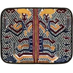 Traditional Batik Indonesia Pattern Double Sided Fleece Blanket (mini)  by BangZart