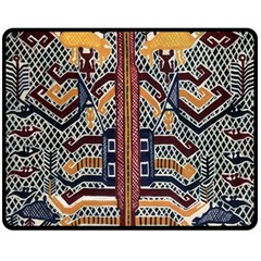 Traditional Batik Indonesia Pattern Fleece Blanket (medium)  by BangZart