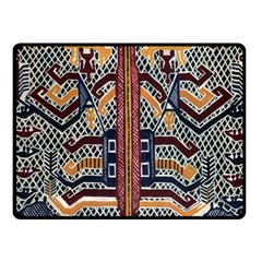 Traditional Batik Indonesia Pattern Fleece Blanket (small) by BangZart