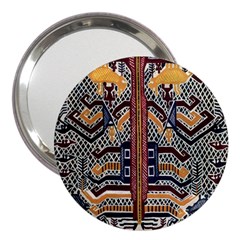 Traditional Batik Indonesia Pattern 3  Handbag Mirrors by BangZart