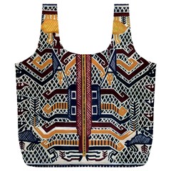 Traditional Batik Indonesia Pattern Full Print Recycle Bags (l)  by BangZart