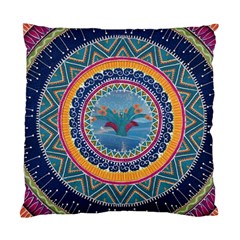 Traditional Pakistani Art Standard Cushion Case (one Side) by BangZart