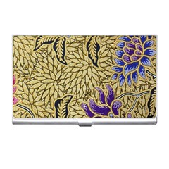 Traditional Art Batik Pattern Business Card Holders by BangZart