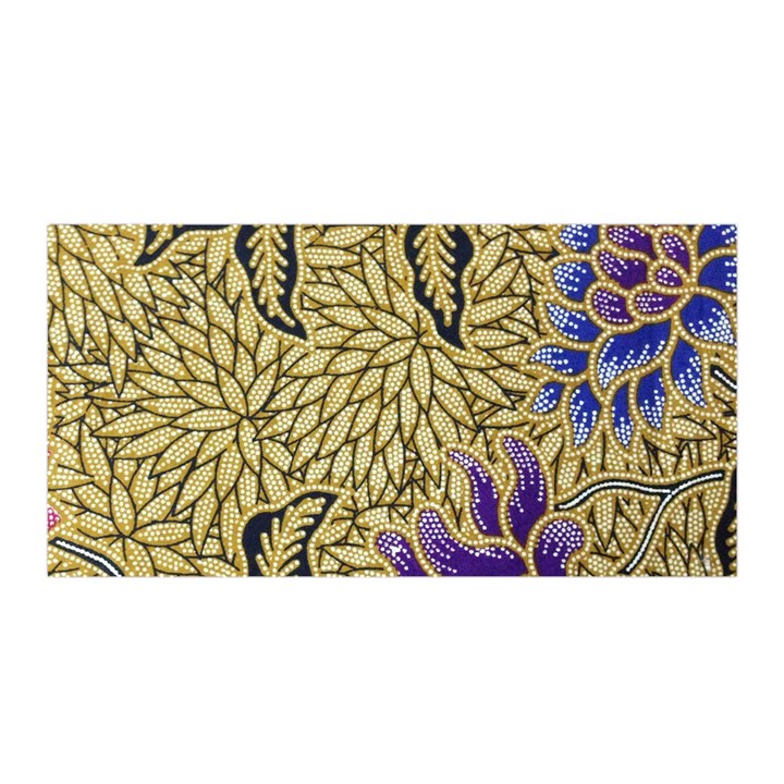 Traditional Art Batik Pattern Satin Wrap