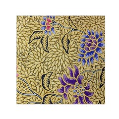 Traditional Art Batik Pattern Small Satin Scarf (square)