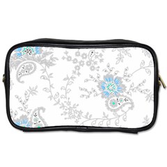 Traditional Art Batik Flower Pattern Toiletries Bags 2-side by BangZart