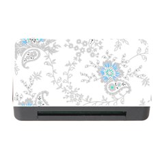 Traditional Art Batik Flower Pattern Memory Card Reader With Cf by BangZart