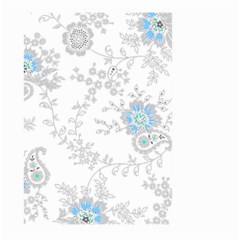 Traditional Art Batik Flower Pattern Large Garden Flag (two Sides) by BangZart