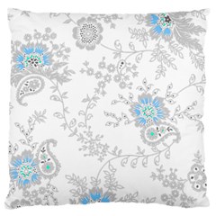 Traditional Art Batik Flower Pattern Standard Flano Cushion Case (one Side) by BangZart