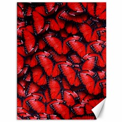 The Red Butterflies Sticking Together In The Nature Canvas 36  X 48   by BangZart