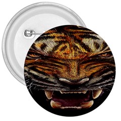 Tiger Face 3  Buttons by BangZart