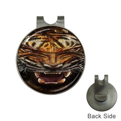 Tiger Face Hat Clips With Golf Markers by BangZart