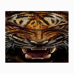 Tiger Face Small Glasses Cloth by BangZart