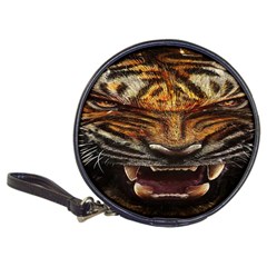 Tiger Face Classic 20-cd Wallets by BangZart