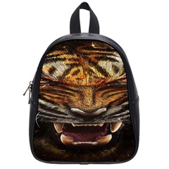 Tiger Face School Bags (small)  by BangZart