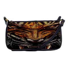 Tiger Face Shoulder Clutch Bags by BangZart