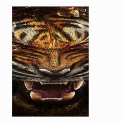 Tiger Face Small Garden Flag (two Sides) by BangZart