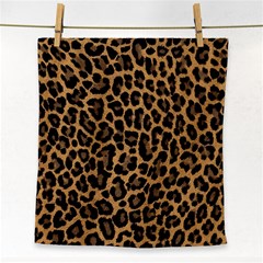 Tiger Skin Art Pattern Face Towel by BangZart