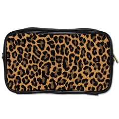 Tiger Skin Art Pattern Toiletries Bags by BangZart