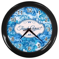 Thank You Wall Clocks (black) by BangZart