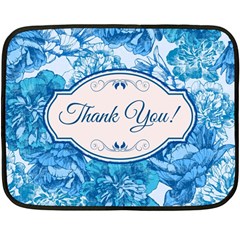 Thank You Fleece Blanket (mini) by BangZart